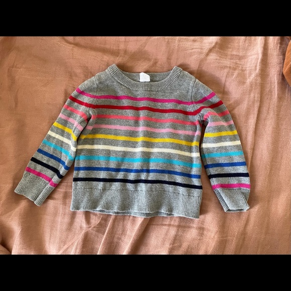 Baby Gap Rainbow Stripe Sweater - Picture 3 of 4